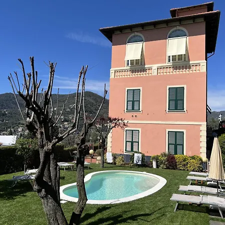 Degli Ulivi Con Piscina Szálloda Recco